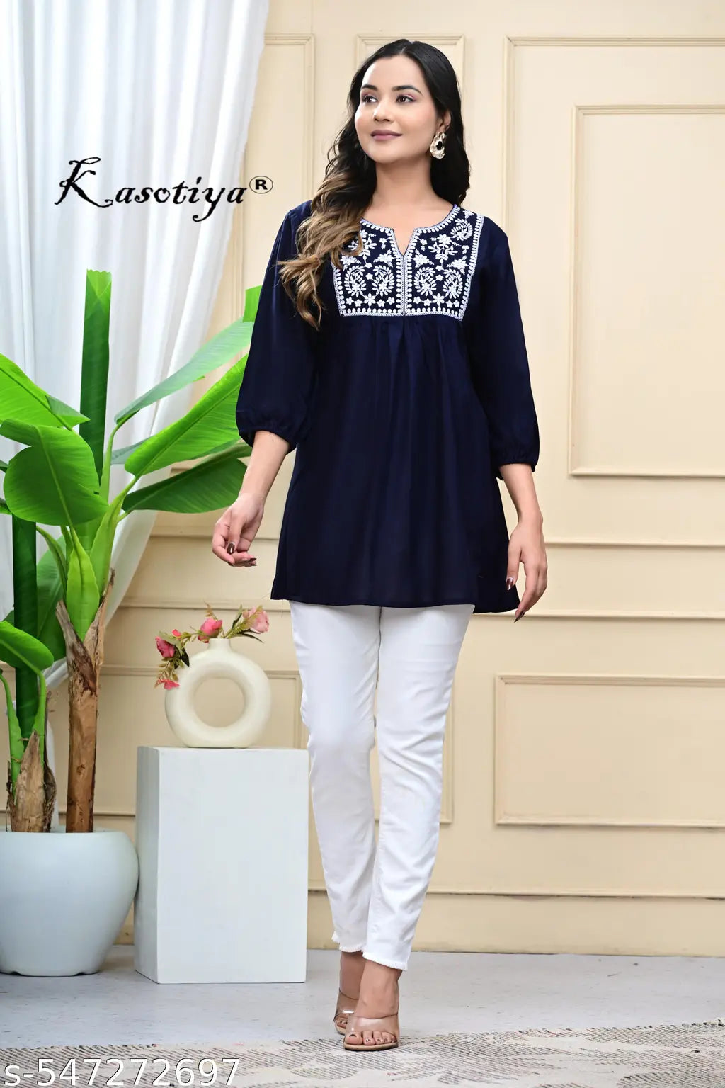 Black Embroidered Heavy Rayon Tunic Top – Tunic Nc
